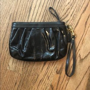 Coach Patent Wristlet